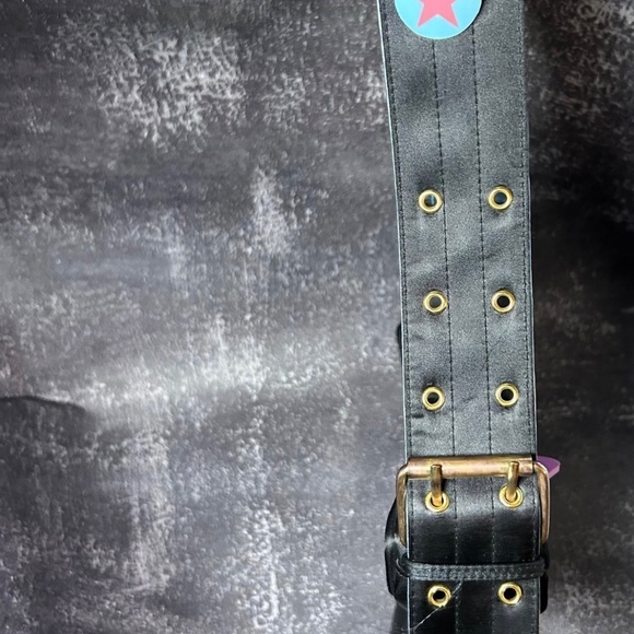 Vintage III Parcel Black & Yellow Electric Guitar Crossbody Shoulder Bag Purse - Picture 8 of 11